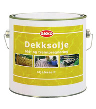 Dekksolje 3 liter - Gjøco